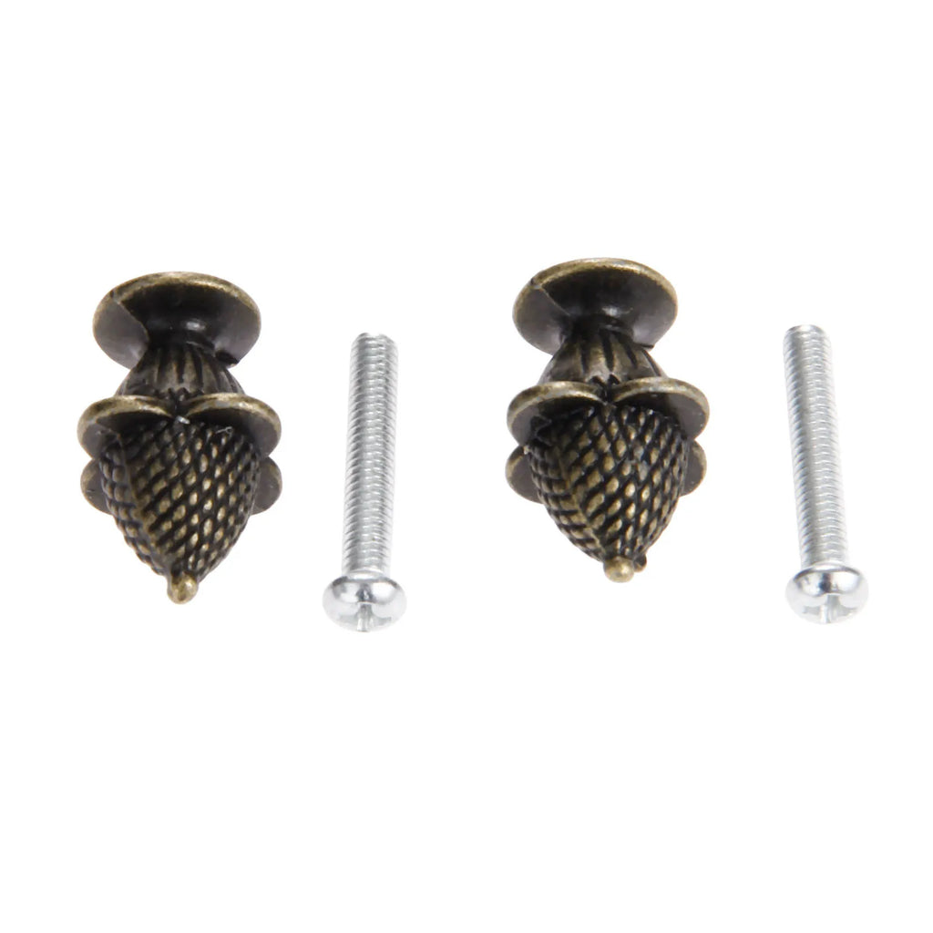 2Pcs Antique Cabinet Handle Knob Furniture Handle Strawberry Knob And Handles Zinc Alloy Door Cupboard Drawer Kitchen Pull Knob