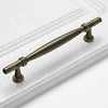 Solid Antique Brass Gold Finish Pull High-End Wardrobe Doors Cupboard Closet Handles and Drawer Knobs