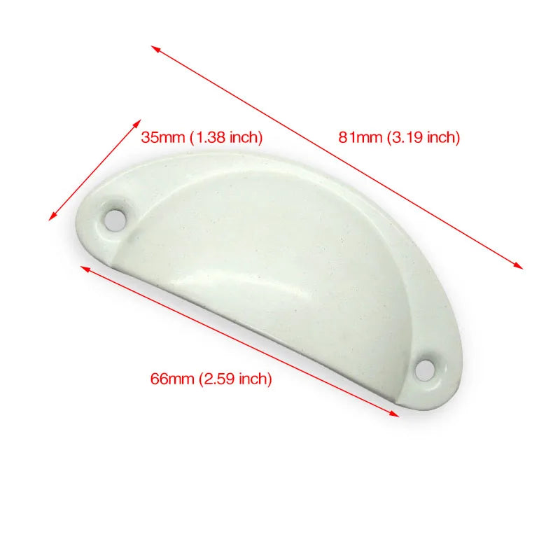 KAK 20PCS Retro Metal Kitchen Drawer Cabinet Door Handle And Furniture Knobs Hardware Cupboard Antique Brass Shell Pull Handles