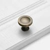 Solid Antique Brass Gold Finish Pull High-End Wardrobe Doors Cupboard Closet Handles and Drawer Knobs