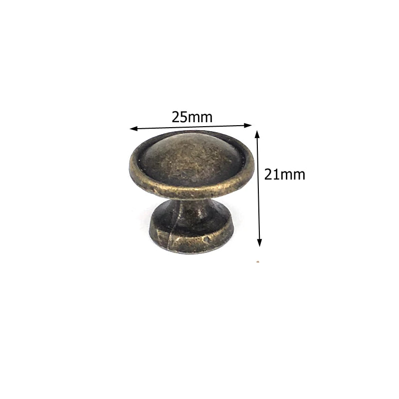 1x Antique Bronze Kitchen Cabinet Drawer Knobs Dresser Cupboard Wardrobe Furniture Pulls Handle Wooden Box Jewelry Box Knobs