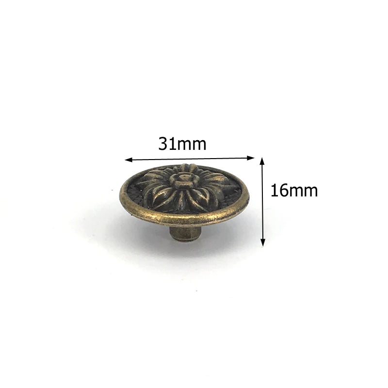 1x Antique Bronze Kitchen Cabinet Drawer Knobs Dresser Cupboard Wardrobe Furniture Pulls Handle Wooden Box Jewelry Box Knobs
