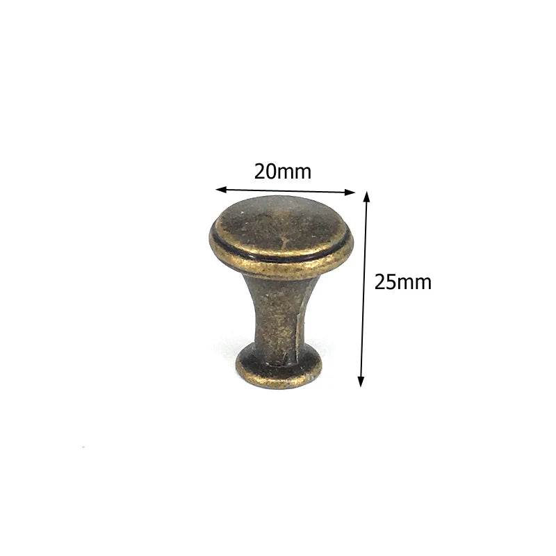 1x Antique Bronze Kitchen Cabinet Drawer Knobs Dresser Cupboard Wardrobe Furniture Pulls Handle Wooden Box Jewelry Box Knobs