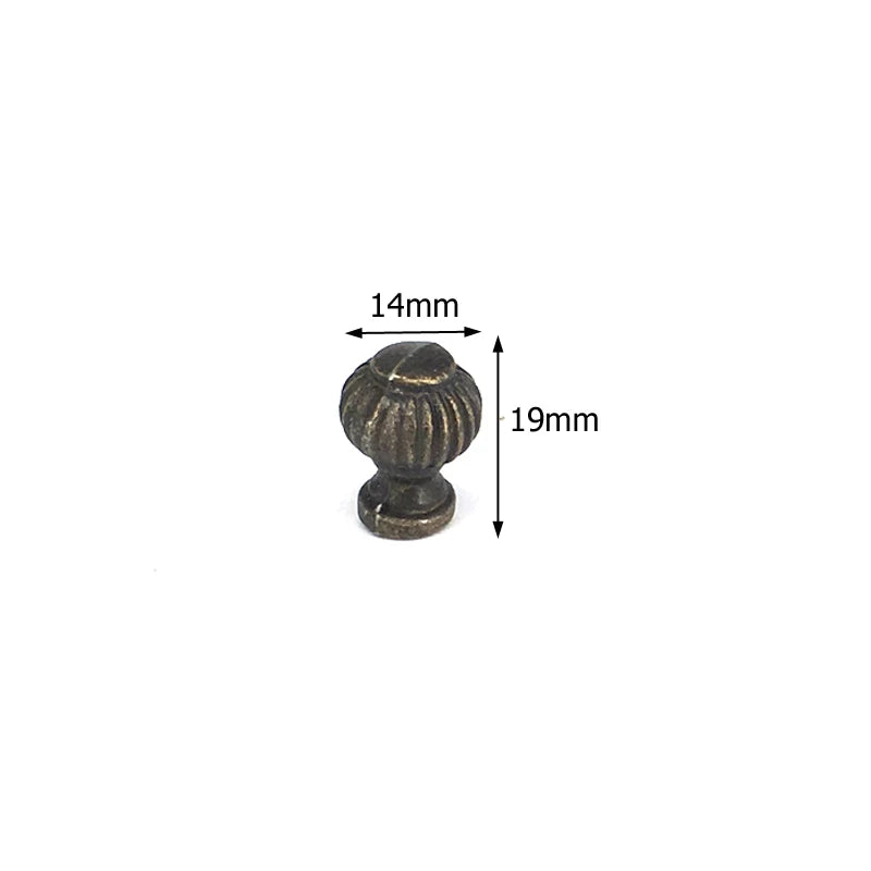 1x Antique Bronze Kitchen Cabinet Drawer Knobs Dresser Cupboard Wardrobe Furniture Pulls Handle Wooden Box Jewelry Box Knobs