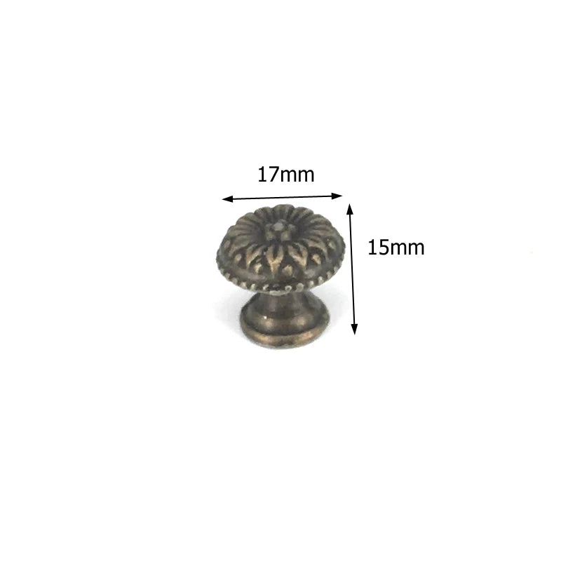 1x Antique Bronze Kitchen Cabinet Drawer Knobs Dresser Cupboard Wardrobe Furniture Pulls Handle Wooden Box Jewelry Box Knobs