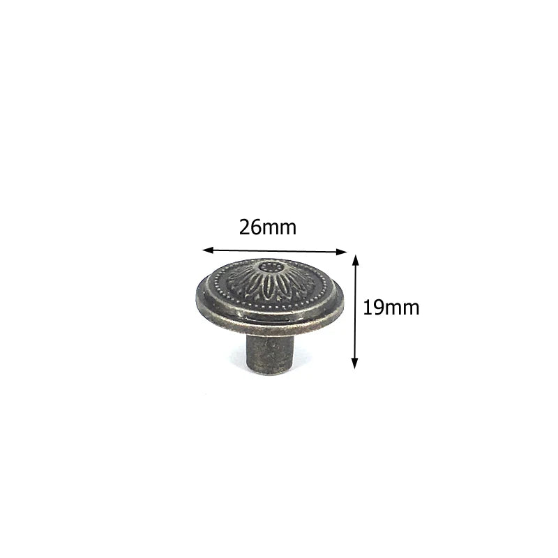 1x Antique Bronze Kitchen Cabinet Drawer Knobs Dresser Cupboard Wardrobe Furniture Pulls Handle Wooden Box Jewelry Box Knobs