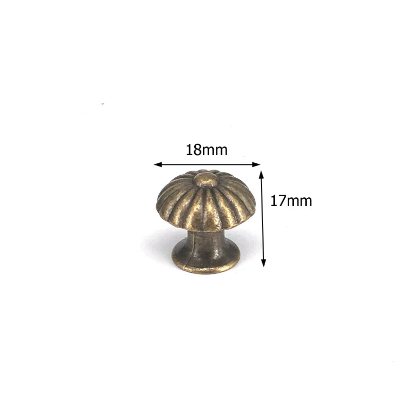 1x Antique Bronze Kitchen Cabinet Drawer Knobs Dresser Cupboard Wardrobe Furniture Pulls Handle Wooden Box Jewelry Box Knobs