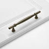 Solid Antique Brass Gold Finish Pull High-End Wardrobe Doors Cupboard Closet Handles and Drawer Knobs