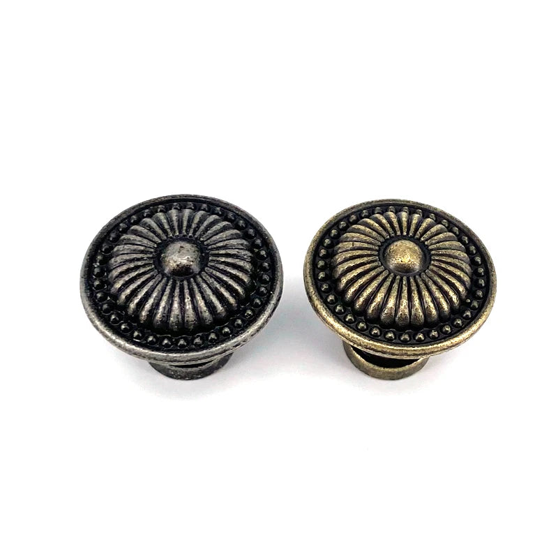1x Antique Bronze Kitchen Cabinet Drawer Knobs Dresser Cupboard Wardrobe Furniture Pulls Handle Wooden Box Jewelry Box Knobs