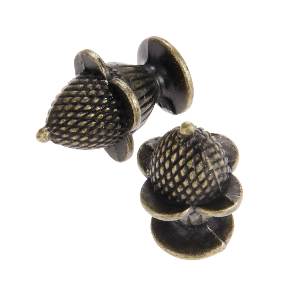 2Pcs Antique Cabinet Handle Knob Furniture Handle Strawberry Knob And Handles Zinc Alloy Door Cupboard Drawer Kitchen Pull Knob