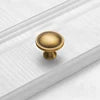 Solid Antique Brass Gold Finish Pull High-End Wardrobe Doors Cupboard Closet Handles and Drawer Knobs