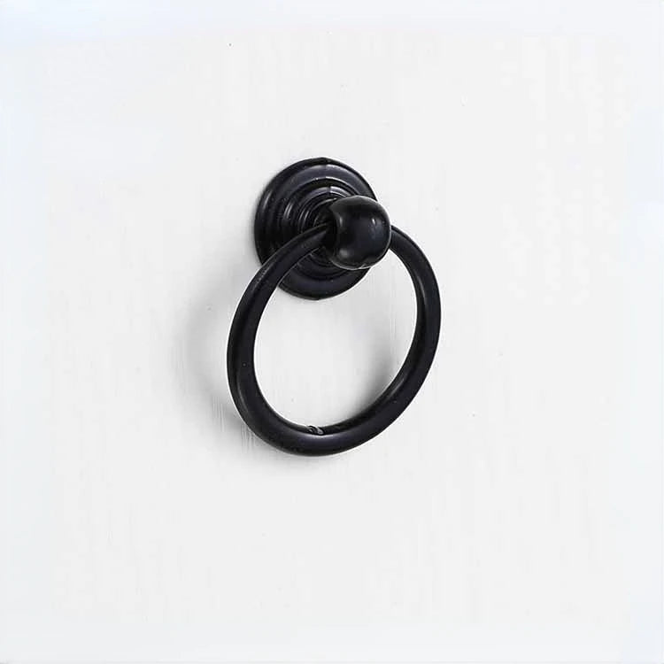 Antique Bronze Cabinet Drawer Knobs Dresser Cupboard Wardrobe Furniture Pulls Ring Handle Wooden Box Jewelry Knobs door knocker