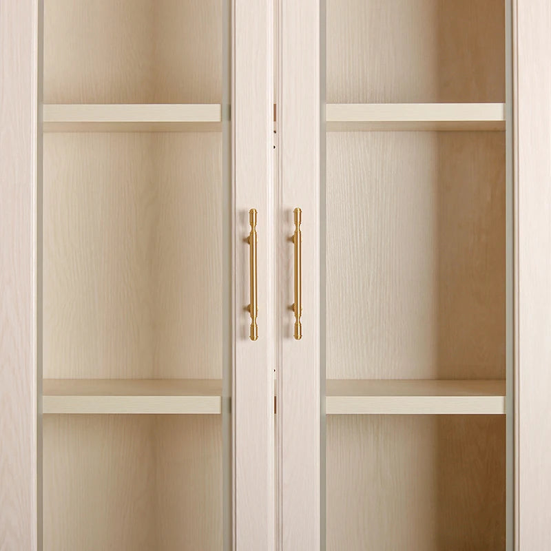 Pure Copper Wardrobe Door Handle Golden Retro Lengthened Furniture Handles Modern Simple Cabinet Drawer Small Handle Home Decor