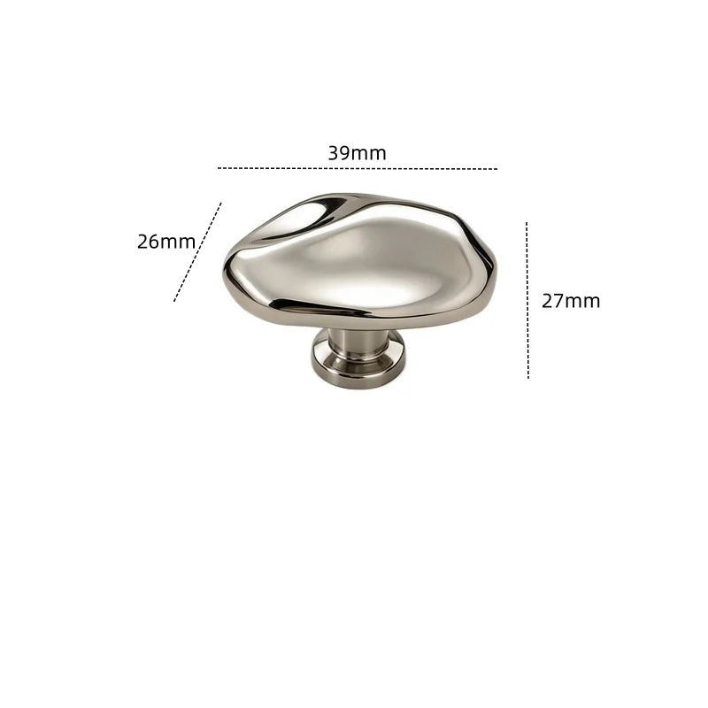 Retro Cabinet Knobs Antique Drawer Pull Solid Kitchen Accessories Dresser Wardrobe Closet Door Knobs Cupboard Furniture Handles