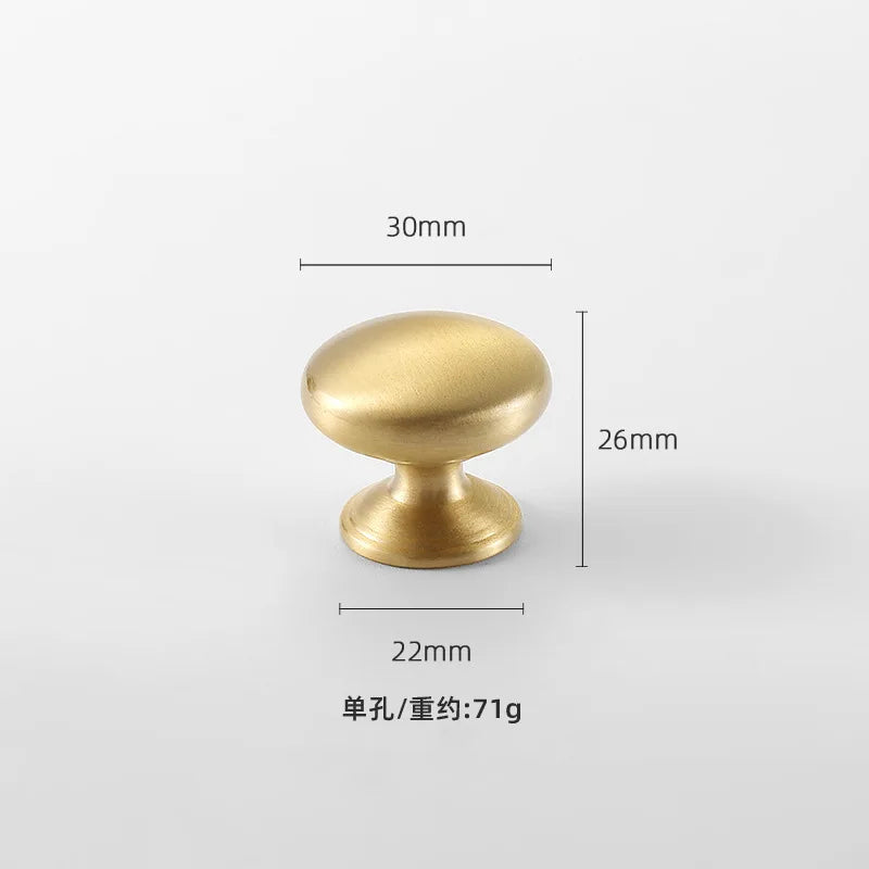 Nordic Solid Brass Furniture Handles Luxury Handles for Wardrobe and Drawer Kitchen Cabinet Drawer Handles Shoe Cabinets Pulls