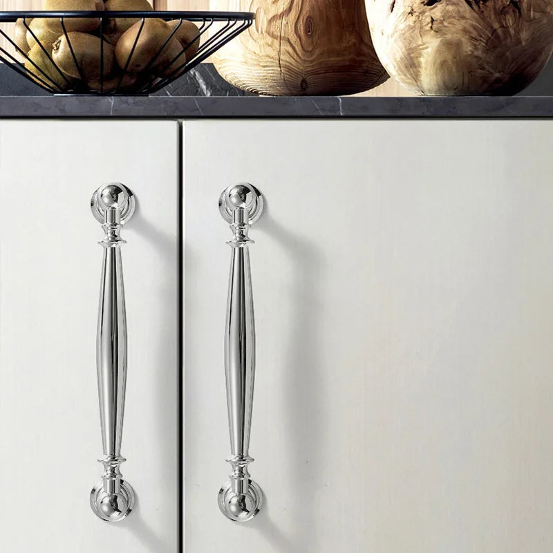 Nordic Solid Brass Furniture Handles Luxury Handles for Wardrobe and Drawer Kitchen Cabinet Drawer Handles Shoe Cabinets Pulls
