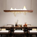 Modern Smart Led Chandelier Dimmable Pendant Lights Food Tables Coffee Office Desks Designer Home Decoration Lighting Suspension