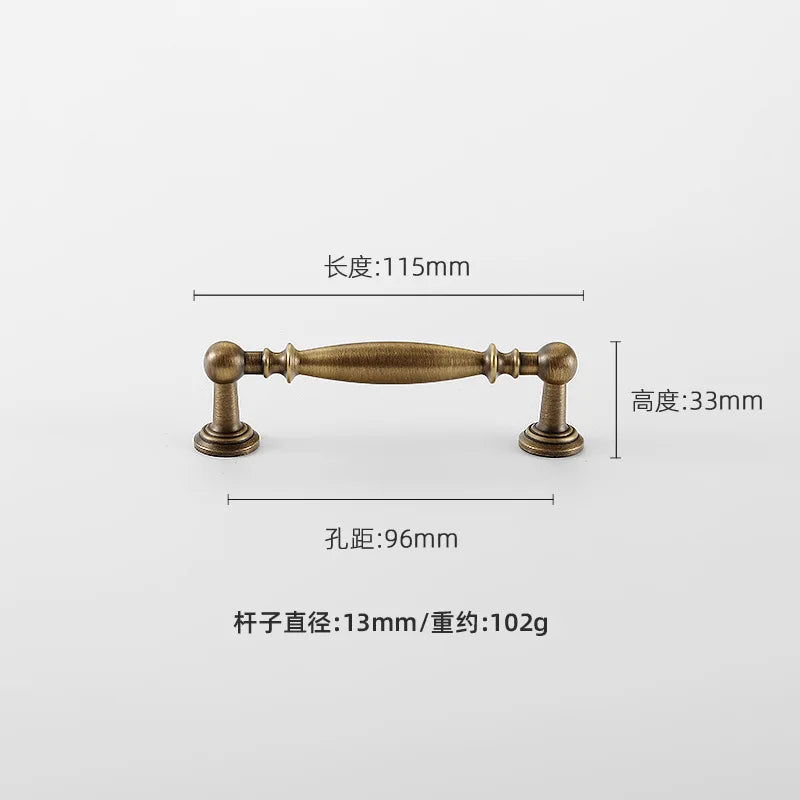 Nordic Solid Brass Furniture Handles Luxury Handles for Wardrobe and Drawer Kitchen Cabinet Drawer Handles Shoe Cabinets Pulls