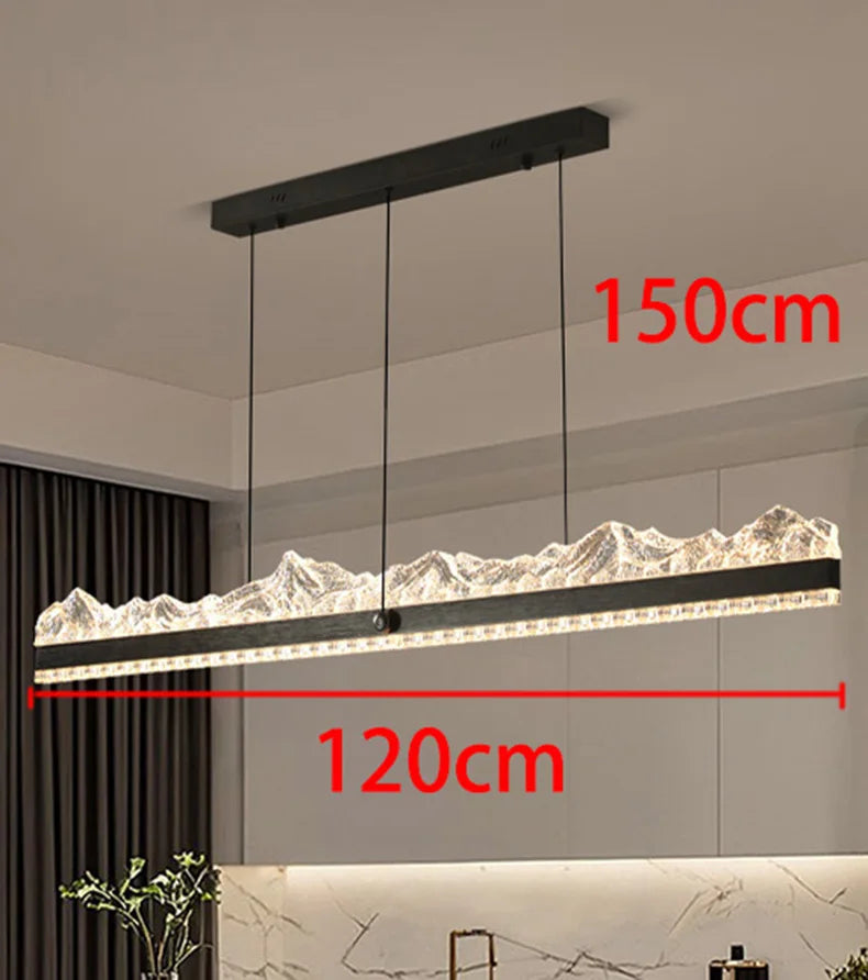 Modern home decor led lights pendant light lamps forstaircase Chandeliers for living room hanging light indoor lighting