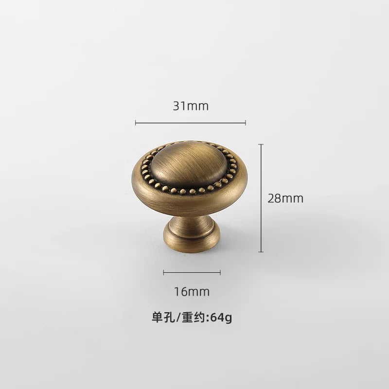 Nordic Solid Brass Furniture Handles Luxury Handles for Wardrobe and Drawer Kitchen Cabinet Drawer Handles Shoe Cabinets Pulls