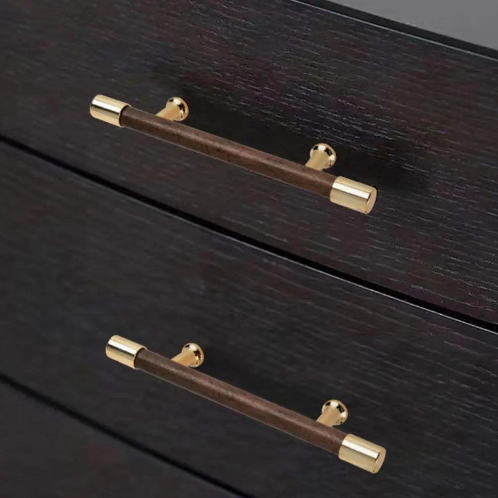 Modern Solid Wooden Door Handles Multifunctional Durable Drawer Knobs Various Sizes Kitchen Cabinet Handles Home Use