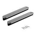 2Pcs Modern Aluminum Cupboard Handles Strong & Stylish Knob for Kitchen Wardrobe Drawer Easy Installation Without Tool D2RD