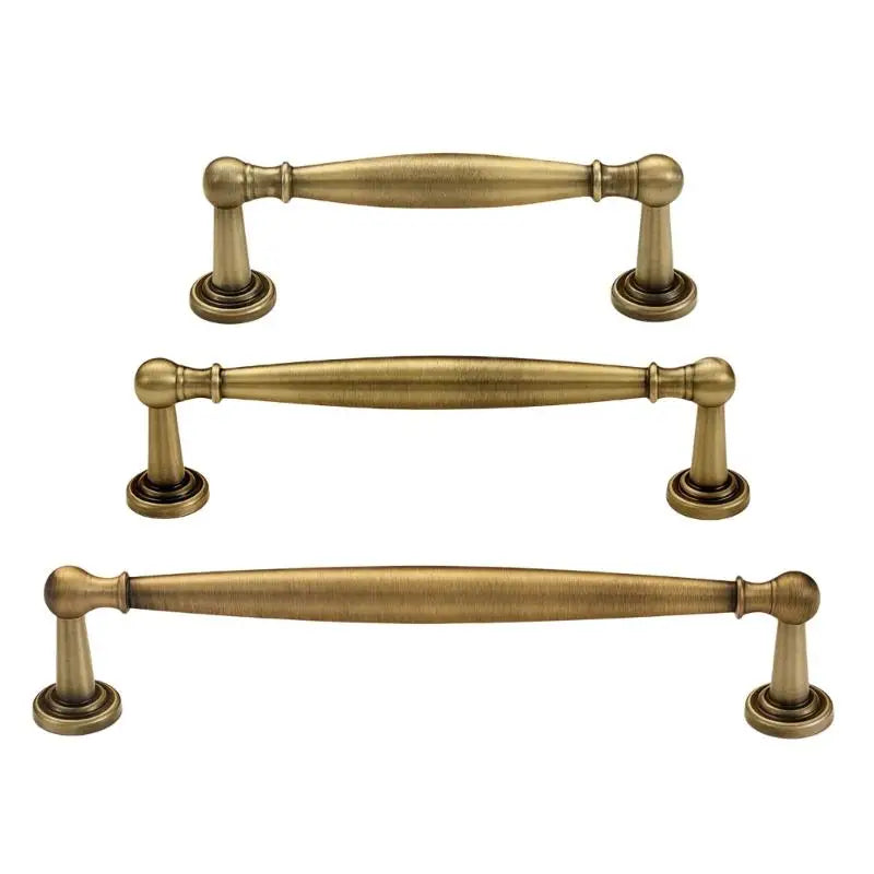 652F 2Pcs Multifunction Antique Metal Handles for DIY Cupboard Renovations Projects