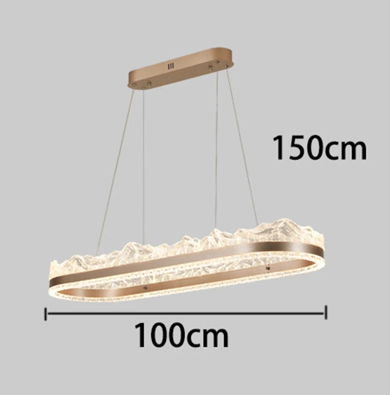 Modern home decor led lights pendant light lamps forstaircase Chandeliers for living room hanging light indoor lighting