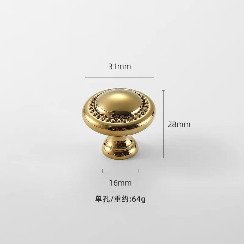 Nordic Solid Brass Furniture Handles Luxury Handles for Wardrobe and Drawer Kitchen Cabinet Drawer Handles Shoe Cabinets Pulls