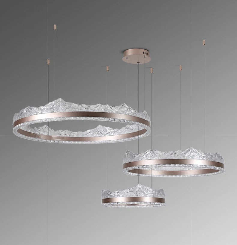 Modern home decor led lights pendant light lamps forstaircase Chandeliers for living room hanging light indoor lighting