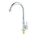 Single Lever Cold Water Kitchen Sink Tap – Deck Mounted, Plated Finish