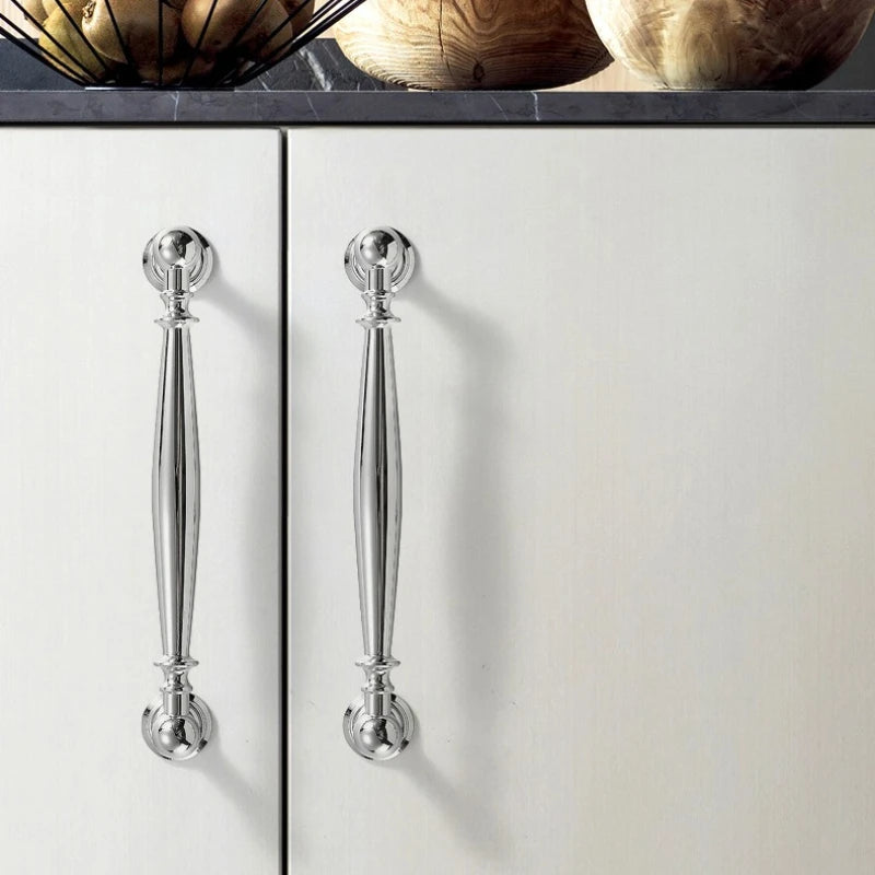 Nordic Solid Brass Furniture Handles Luxury Handles for Wardrobe and Drawer Kitchen Cabinet Drawer Handles Shoe Cabinets Pulls