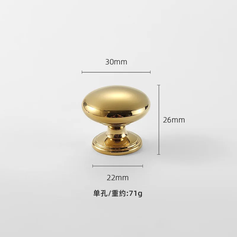 Nordic Solid Brass Furniture Handles Luxury Handles for Wardrobe and Drawer Kitchen Cabinet Drawer Handles Shoe Cabinets Pulls