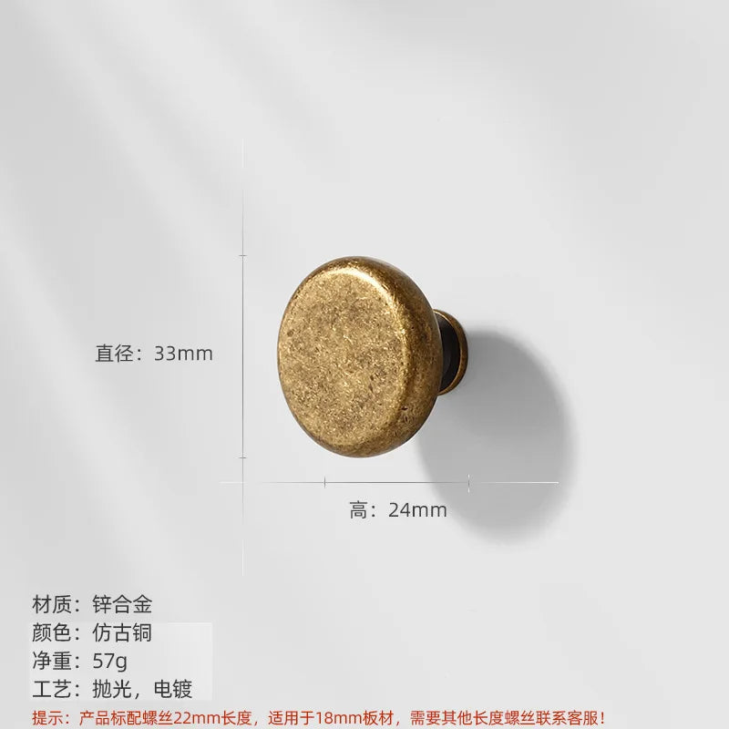 Antique Kitchen Drawer Handle Cupboard Cabinet Knobs Retro Closet Pulls Wardrobe Hardware Bronze Home Furniture Cabinet Handles