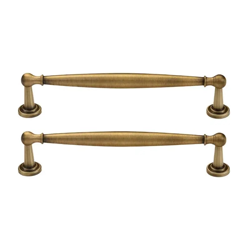 652F 2Pcs Multifunction Antique Metal Handles for DIY Cupboard Renovations Projects