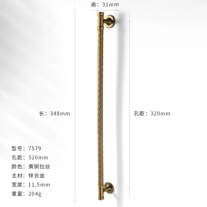 Antique-Bronze Cabinet Handle Retro Wardrobe & Kitchen-Cabinet Pull American Single-Hole Drawer Knob Zinc-Alloy Furniture Handle