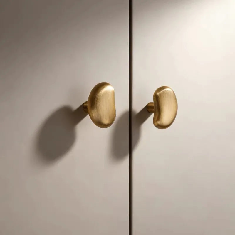 Retro Cabinet Knobs Antique Drawer Pull Solid Kitchen Accessories Dresser Wardrobe Closet Door Knobs Cupboard Furniture Handles