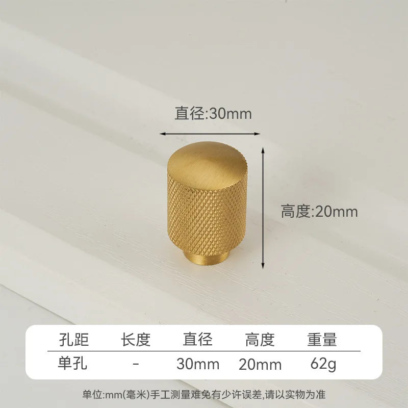 Handles for Furniture French Solid Brass Cupboard Door Knob and Handle American Kitchen Cabinet Drawer Handles