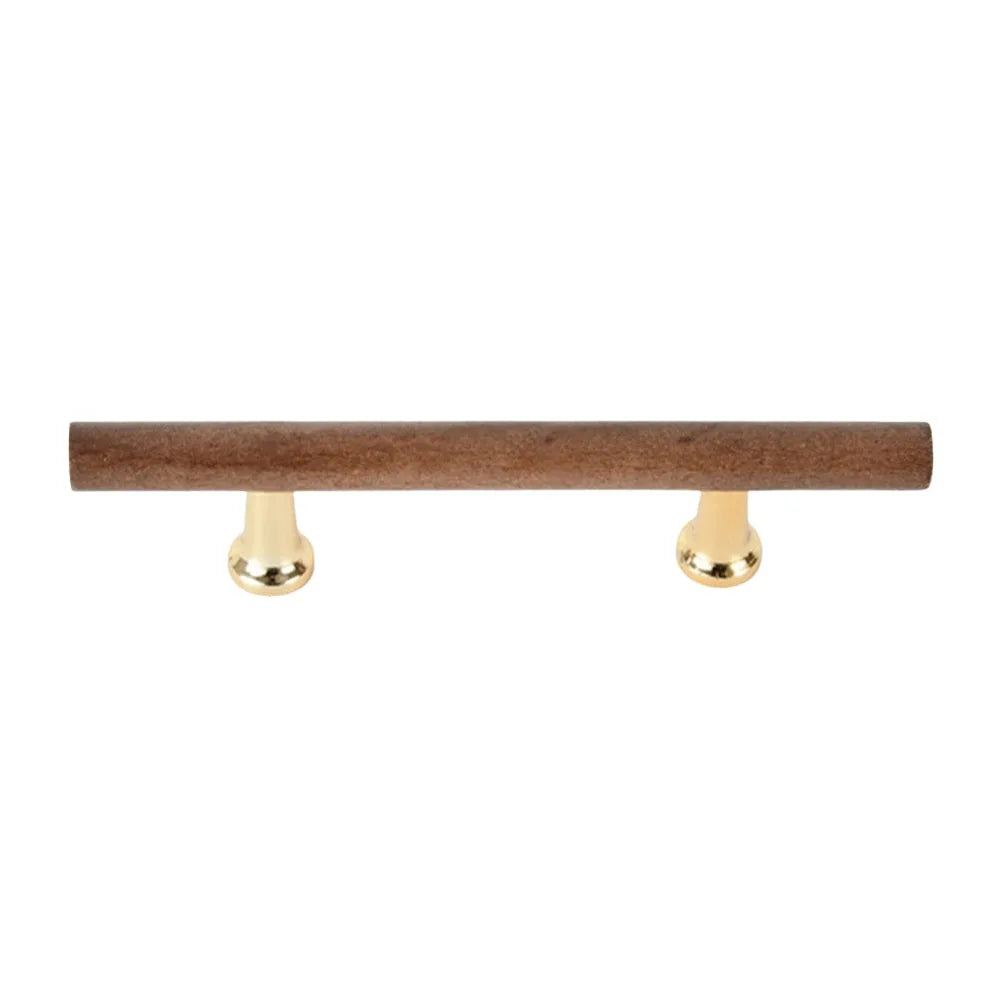 Modern Solid Wooden Door Handles Various Sizes Multifunctional Drawer Knobs Durable Kitchen Cabinet Handles Home Use