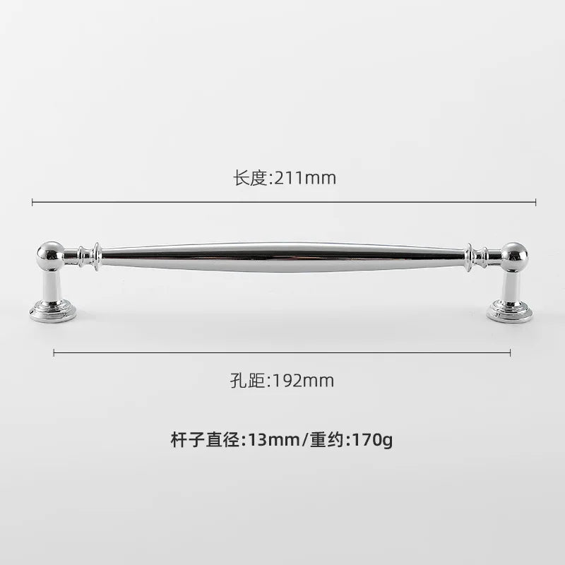 Nordic Solid Brass Furniture Handles Luxury Handles for Wardrobe and Drawer Kitchen Cabinet Drawer Handles Shoe Cabinets Pulls