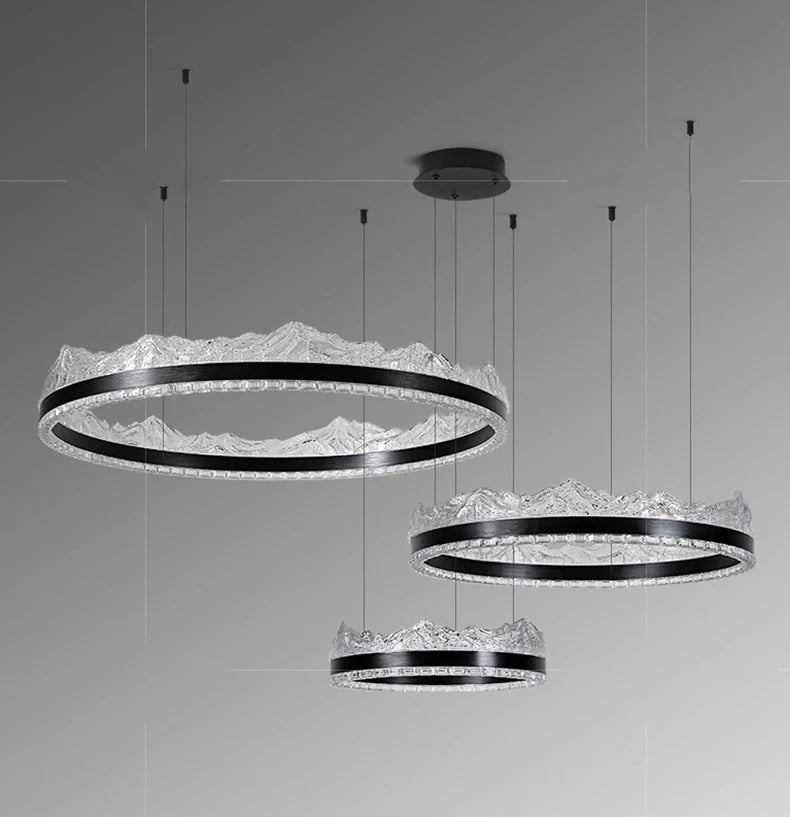 Modern home decor led lights pendant light lamps forstaircase Chandeliers for living room hanging light indoor lighting