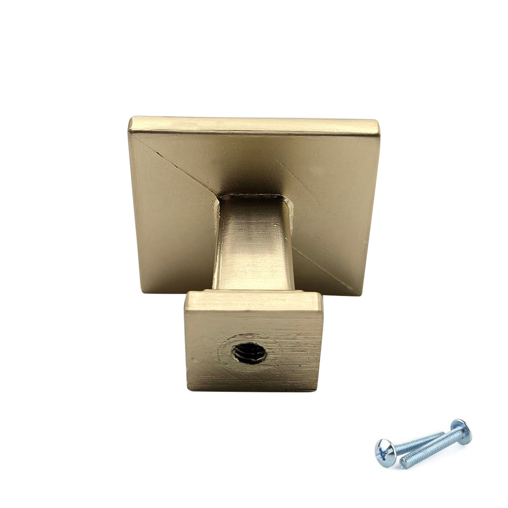 M4TEC Brushed Brass Knob Handle – VH9 Series